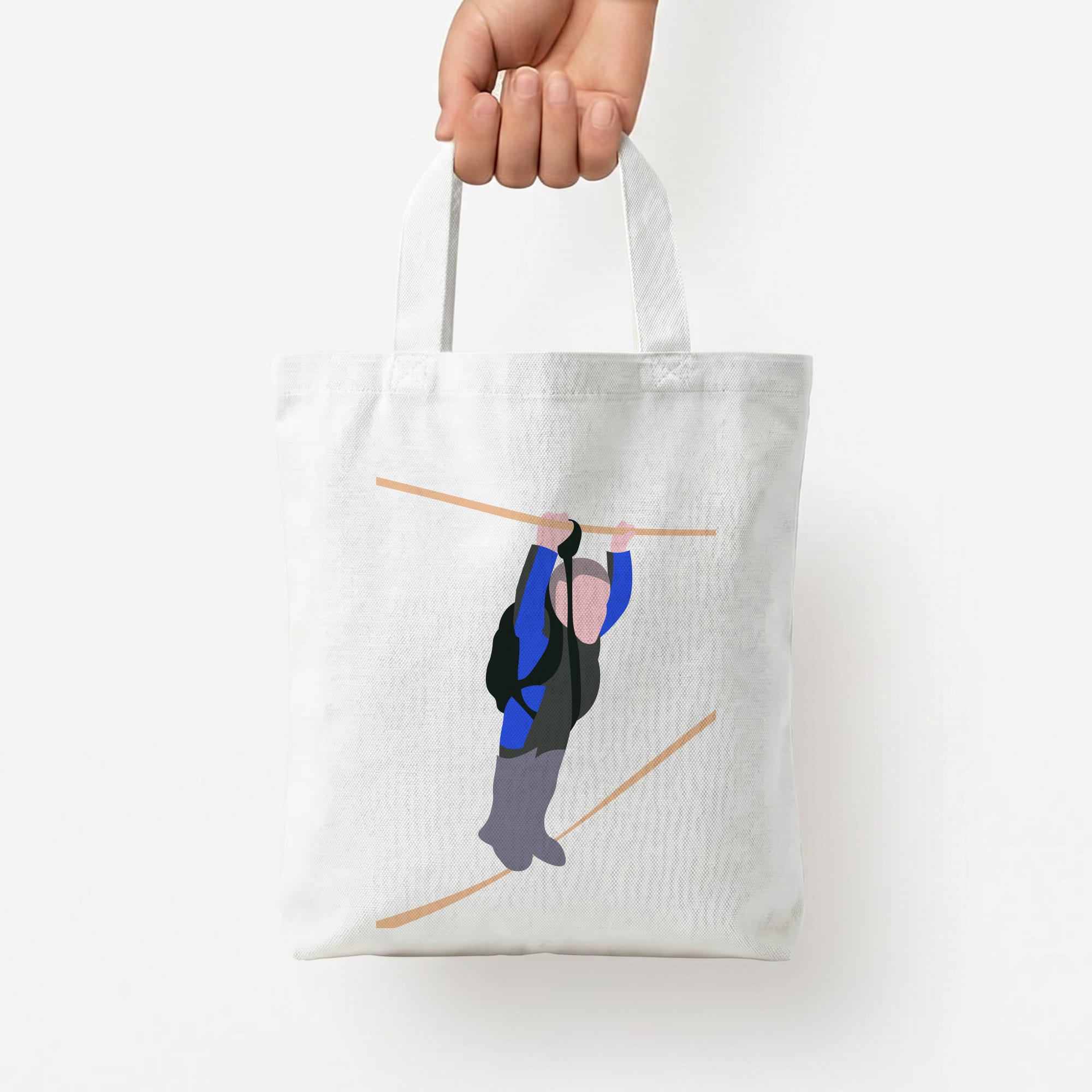 Warwick - British Pop Culture Tote Bag — White / Small