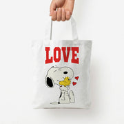 Love Cartoon Beagle  Tote Bag 4