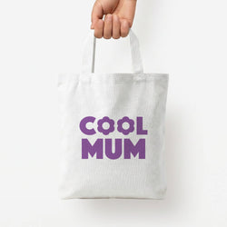 Cool Mum Tote Bag — White / Small