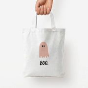 Boo - Ghost Halloween Tote Bag 4