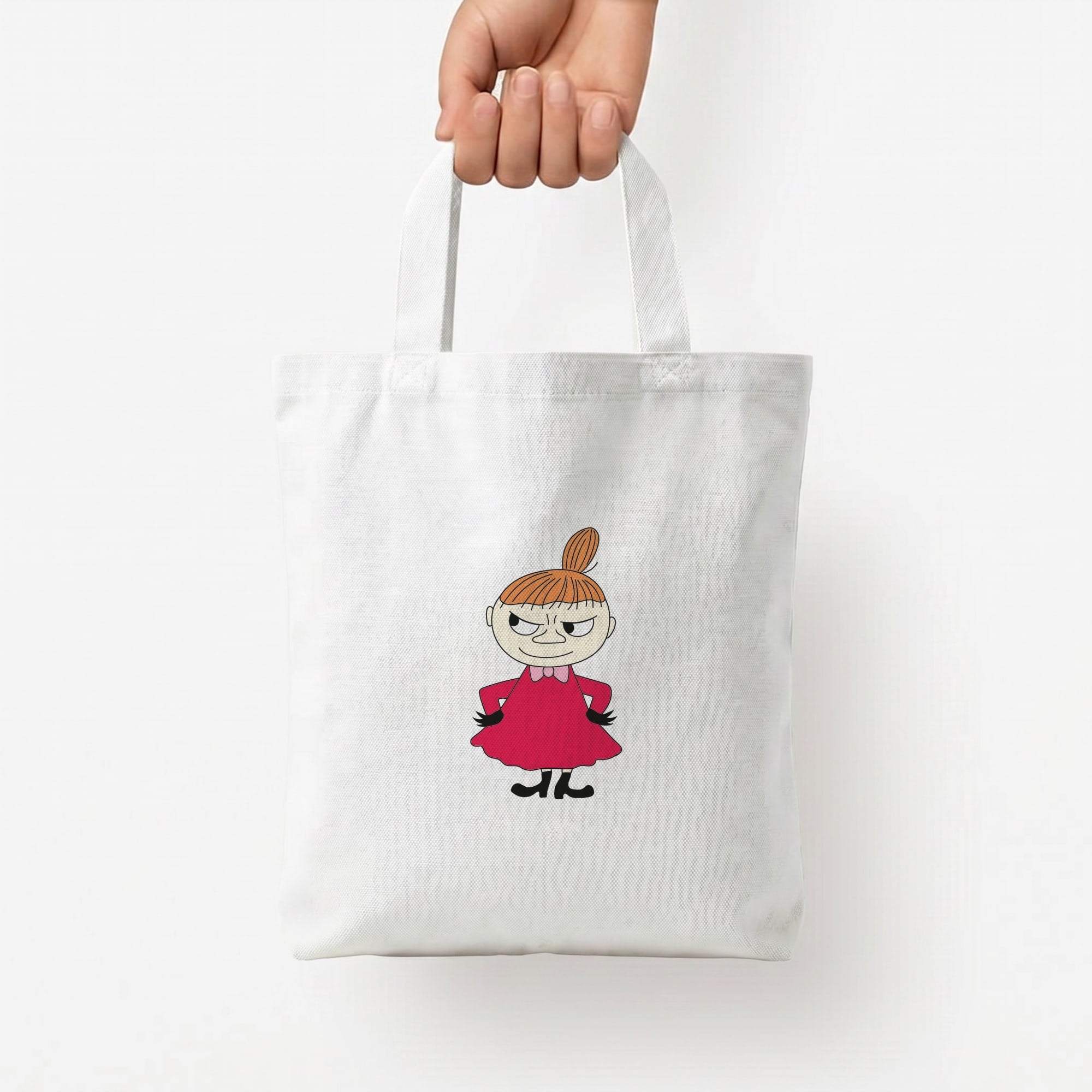 Little My Tote Bag — White / Small