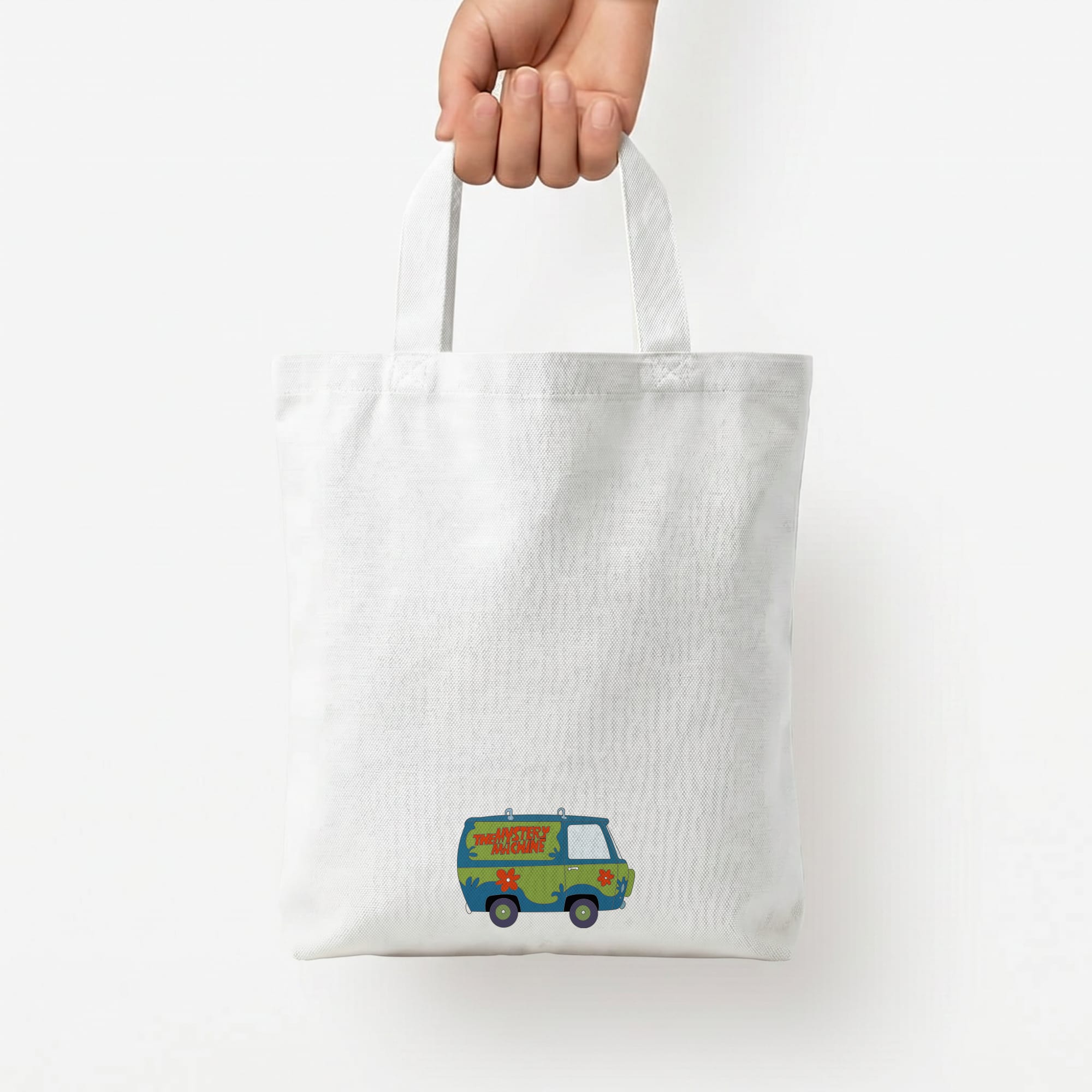 The Mystery Machine - Scoob Tote Bag — White / Small