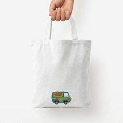 The Mystery Machine - Scoob Tote Bag — White / Small