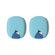 Cartoon Beagle Puffer Jacket Blue AirPods Max Case 3