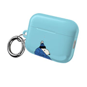 Cartoon Beagle Puffer Jacket Blue AirPods Case 8
