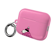 Cartoon Beagle Puffer Jacket Pink AirPods Case 8