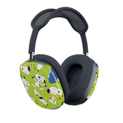 Lime Green Cartoon Beagle Pattern AirPods Max Case 2