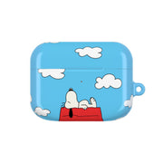 Cartoon Beagle Sleeping AirPods Case 5
