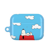 Cartoon Beagle Sleeping AirPods Case 6