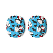 Cartoon Beagle Vampire And Bats Pattern AirPods Max Case 3