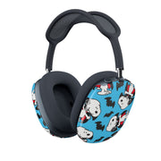 Cartoon Beagle Vampire And Bats Pattern AirPods Max Case 1
