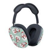Cartoon Beagle Snowman Pattern AirPods Max Case 2