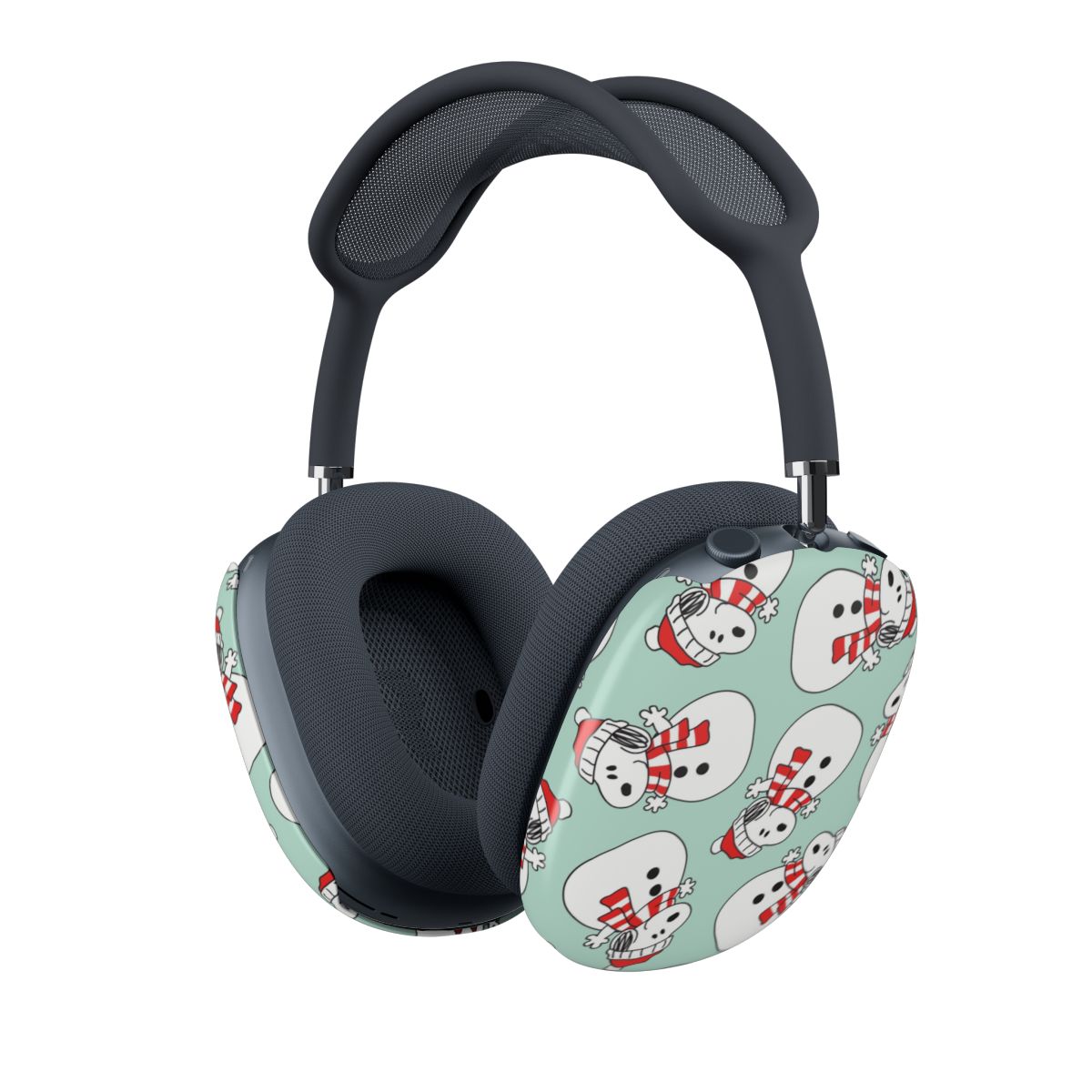 Cartoon Beagle Snowman Pattern AirPods Max Case