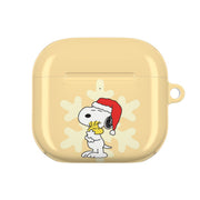 Christmas Cartoon Beagle And Bird  AirPods Case 4