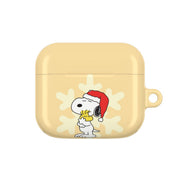 Christmas Cartoon Beagle And Bird  AirPods Case 3