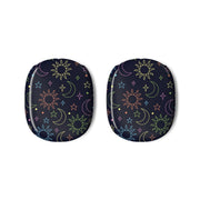 Sun, Moon And Stars Pattern Rainbow AirPods Max Case 3