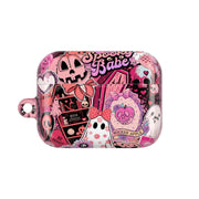 Spooky Babe Sticker Collage AirPods Case 6