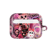 Spooky Babe Sticker Collage AirPods Case 7