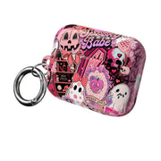 Spooky Babe Sticker Collage AirPods Case 8