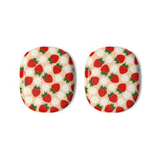 Strawberries and Flowers - Spring Patterns AirPods Max Case 3