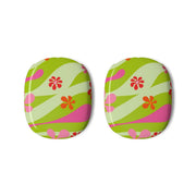 Retro Flowers Pattern AirPods Max Case 3