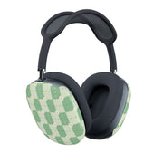 Green Plaid Daisies AirPods Max Case 2