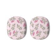 Cute bunny And Flowers Pattern AirPods Max Case 3