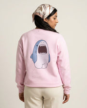 Chubby Shouting Shark Sweatshirt 1