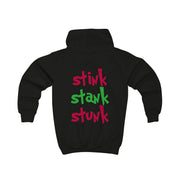 Stink Stank Stunk Kids Hoodie 9