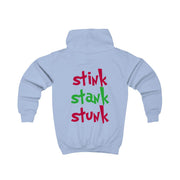 Stink Stank Stunk Kids Hoodie 8