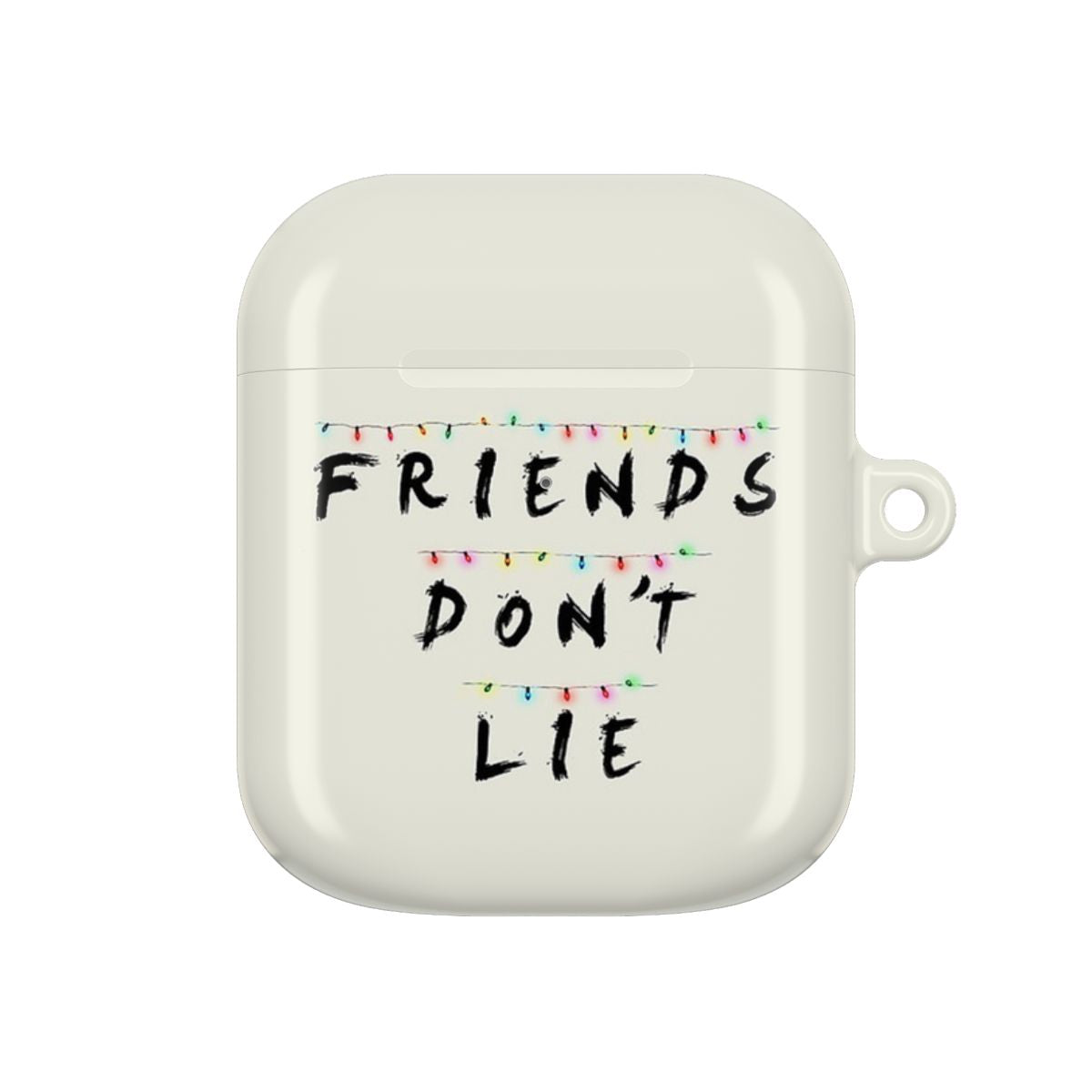 Friends Don't Lie Lights AirPods Case