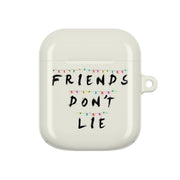 Friends Don't Lie Lights AirPods Case 1