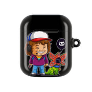 Dustin and The Demogorgon AirPods Case 2