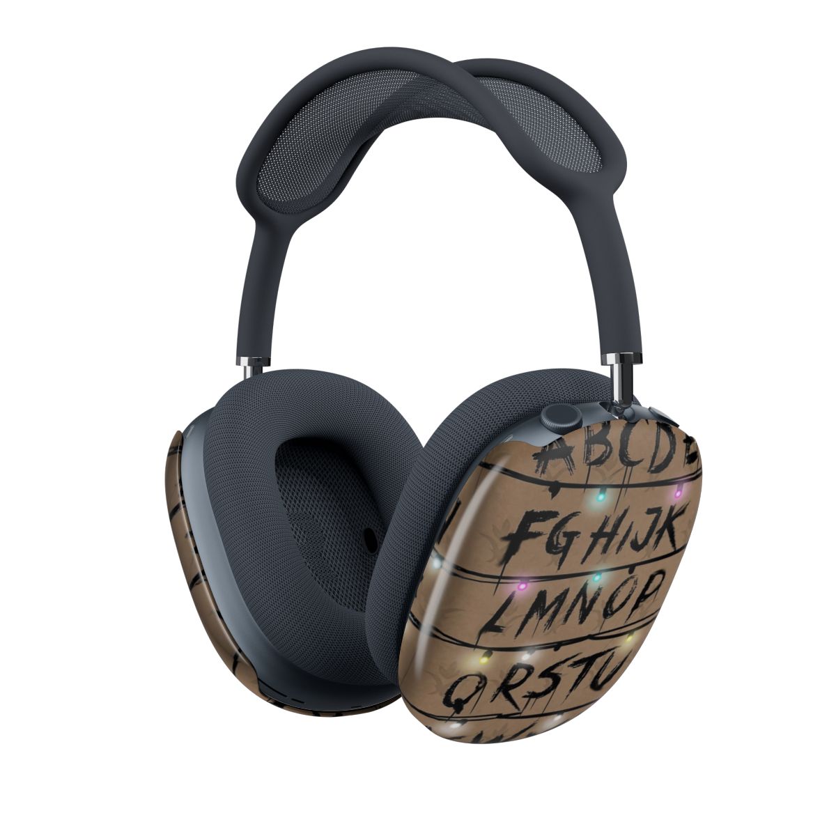 Stranger Alphabet Wall AirPods Max Case
