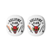 Hellfire Logo - White AirPods Max Case 3