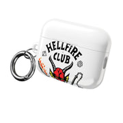 Hellfire Logo - White AirPods Case 8