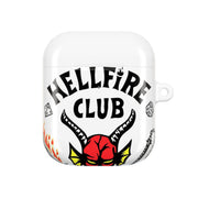 Hellfire Logo - White AirPods Case 2