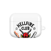 Hellfire Logo - White AirPods Case 5