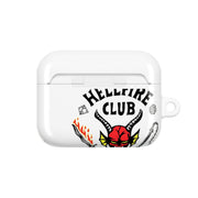 Hellfire Logo - White AirPods Case 7