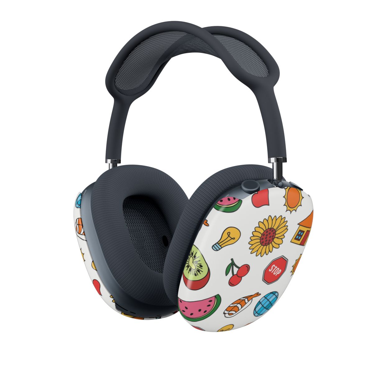 Harry Stickers Pattern AirPods Max Case