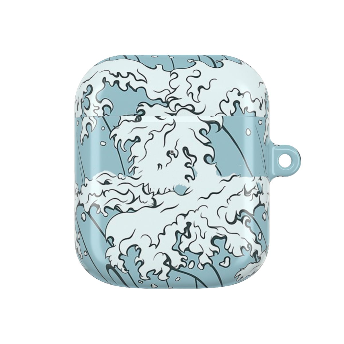 Japanese Waves AirPods Case