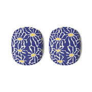 Dark Blue Flowers - Summer AirPods Max Case 3