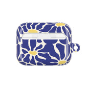 Dark Blue Flowers - Summer AirPods Case 7