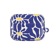 Dark Blue Flowers - Summer AirPods Case 5