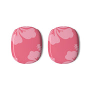 Pink Hawaiian Flowers Pattern AirPods Max Case 3