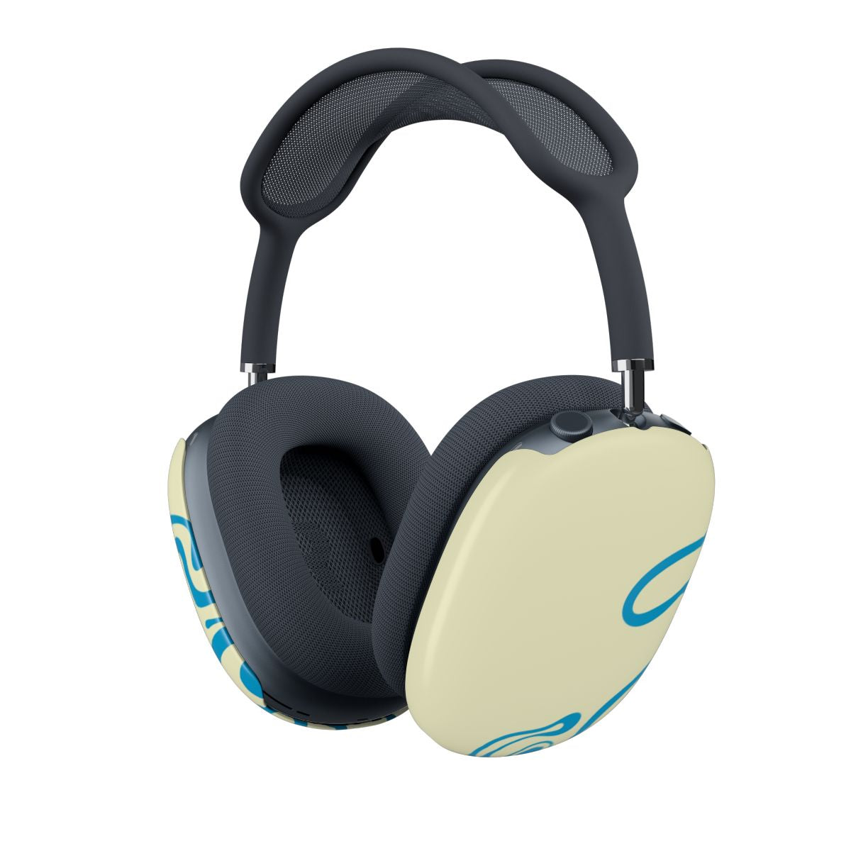 Blue Waves Corner Pattern AirPods Max Case