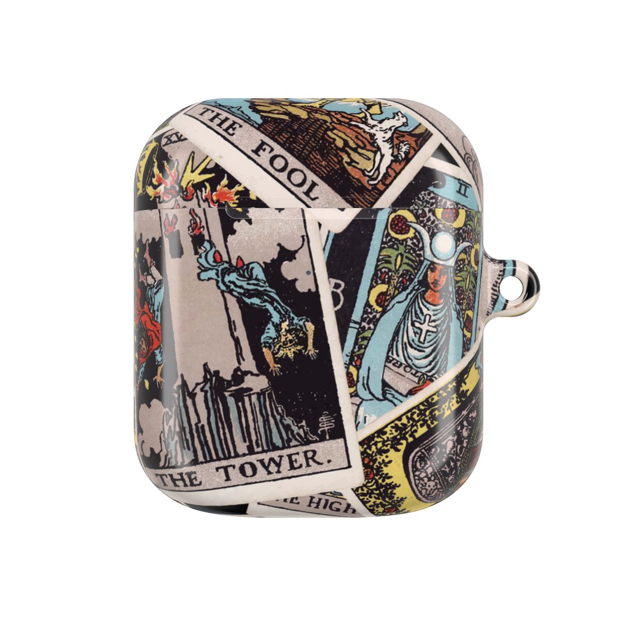 Tarot Cards Collage Pattern AirPods Case