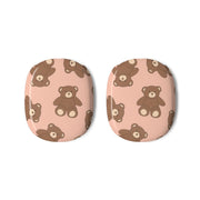 Cartoon Brown Bear Pattern AirPods Max Case 3