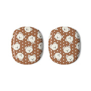 Cream Teddy Bears And Dots Pattern 2 AirPods Max Case 3