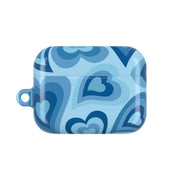 Blue Hearts - Trippy Patterns AirPods Case 6